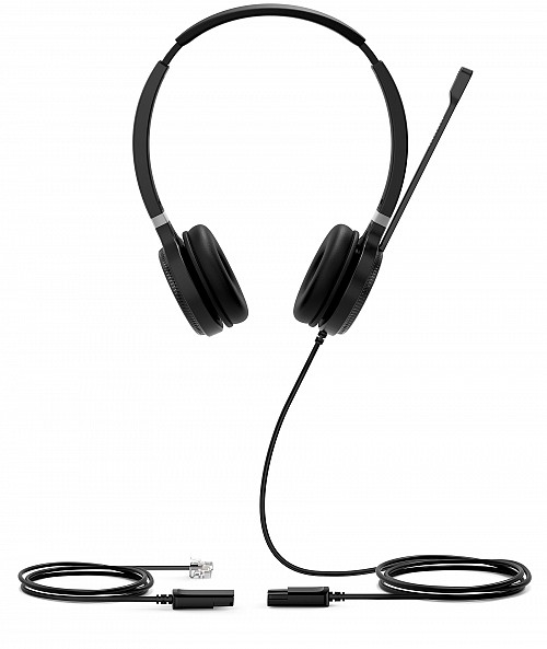 Yealink Headset Wired Analog RJ9 Premium with Noice Cancelling for IP Phone YHS36 Dual