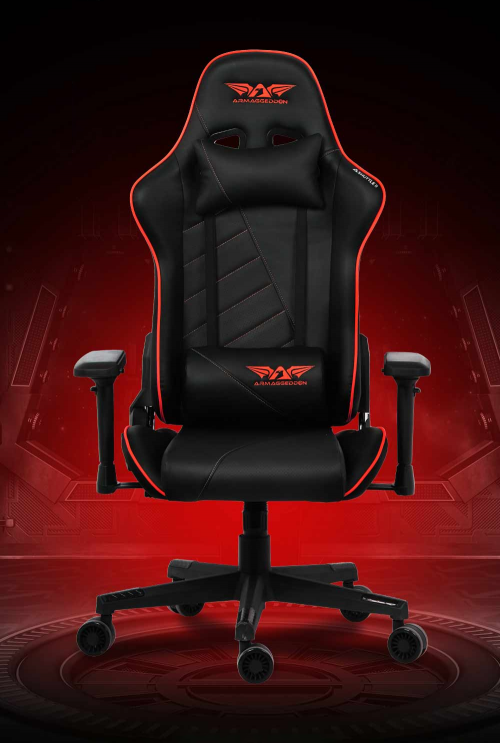 Armaggeddon SHUTTLE II Gaming Chair Firestorm Red | Gaming Chairs 
