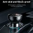 Baseus Digital Display Dual USB 24W Car Charger Black