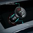 Baseus Digital Display Dual USB 24W Car Charger Black