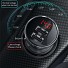 Baseus Digital Display Dual USB 24W Car Charger Black