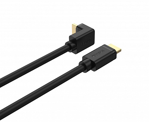 Unitek Y-C1008 HDMI Right Angle 4K/HDR Cable 270 Degrees 2m