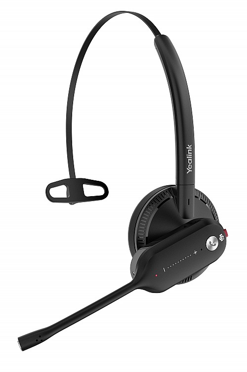 Yealink Headset Wireless DECT with Basestation WH63 Convertible Teams 120m