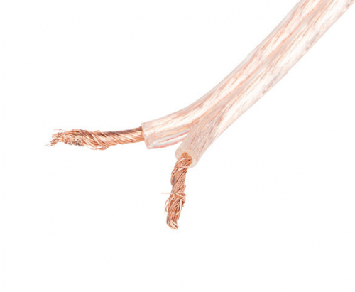 Lanberg Speaker Cable 2.5mm Transparent 25.0m