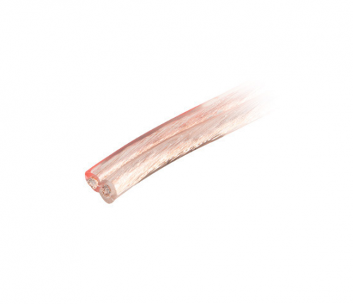 Lanberg Speaker Cable 2.5mm Transparent 25.0m