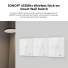 Sonoff T2EU3C-RF Smart Wall Touch Switch White (433MHz remote controller )