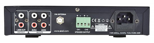 Adastra A22 Stereo Amplifier USB/FM/BT 2x25W@8ohm 953.422UK