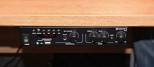 Adastra A22 Stereo Amplifier USB/FM/BT 2x25W@8ohm 953.422UK
