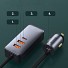 Baseus CCBT-A0G Multi Port USBA+USBC Car Charger with Extension Cord