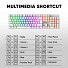 Armaggeddon MKA-7C White Mechanical Gaming Keyboard 104 Blue Keys