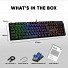 Armaggeddon MKA-7C White Mechanical Gaming Keyboard 104 Blue Keys