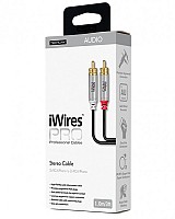 Techlink iWiresPRO 2RCA to 2RCA Cable 1.0m 711031