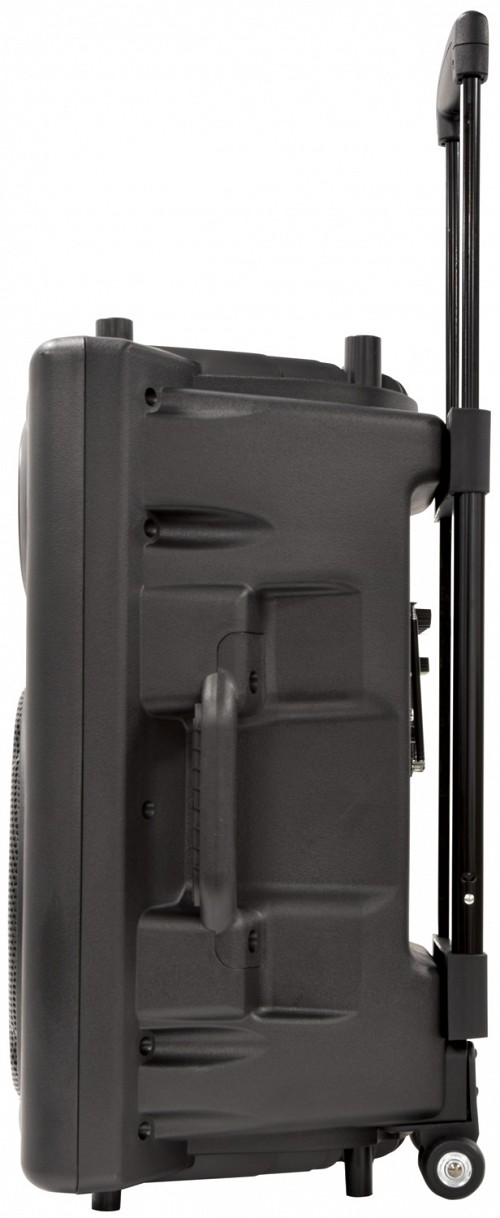 QTX QR12PA 12 Professional Portable Karaoke & PA Speaker with 2x Wireless Microphones, Bluetooth USB & FM 178.847UK