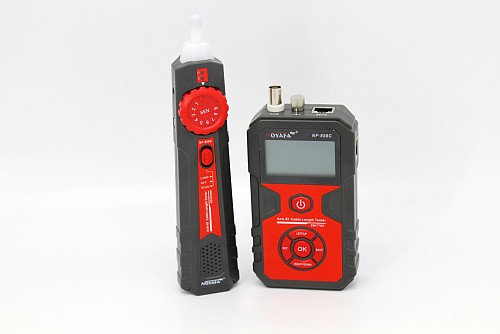 Noyafa Network Cable Tester with LCD, PoE, Cable Length, Port Flashing, Tone Tracing & Visual Fault Locator NF-858C