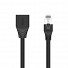 Unitek C1896BK-0.5M CAT6 M-F Extension Cable 0.5m