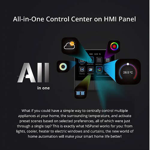 Sonoff NS Panel (touch screen )