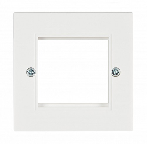 AV:Link Wall Plate Frame Single 2 Modules 122.500UK