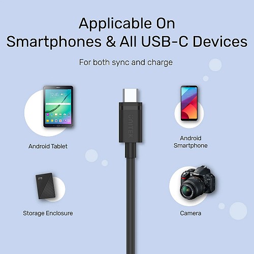 Unitek MC USB-C to USB-A 3.0 Cable 3.0m C14103BK-3M