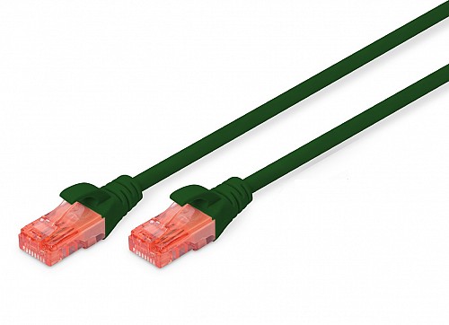 Digitus Ethernet Cable CAT6 Green CU 0.5m