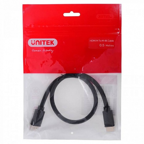 Unitek HC HDMI 2.0 Cable 0.5m Y-C185M
