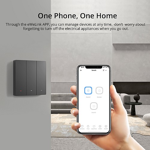 Sonoff M5 UK 3C WiFi Smart Wall Mechanical Switch
