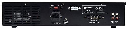 Adastra RS480 100V Slave Amplifier 480W 953.123UK