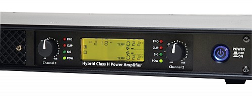 Citronic H2400 Hybrid Amp 2x900W/4ohm 172.124UK