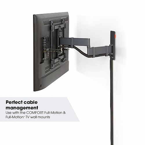 Vogels TVA6202 4 Cables Sleeve 100cm Black