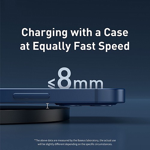 Baseus Digital LED Display Gen 2 Wireless Charger 15W Black