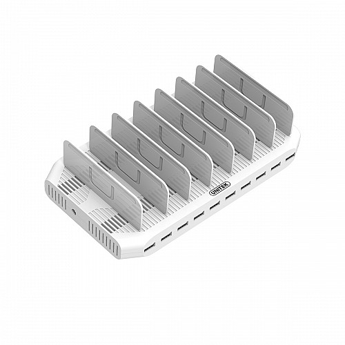 Unitek Y-2172 19.2A 96W 10Port USB Smart Charging Station