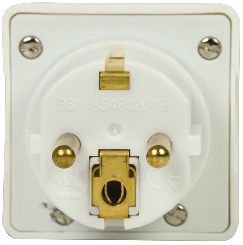 Mercury UK to Schuko Travel Adaptor 429.905UK