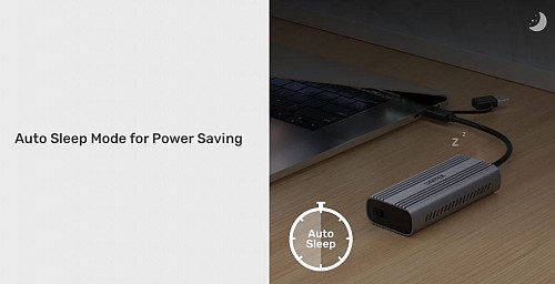 Unitek SolidForce Reefer USB-C 3.2 M.2 NVMe Alum Enclosure S1225A