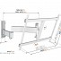 Vogels COMFORT TVM3643 TV Wall Mount 60x40 Turn2A White