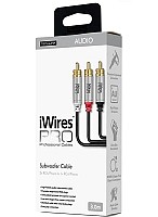 Techlink iWiresPro Subwoofer RCA to 2 RCA 3.0m 711043