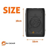 N-Gear FLASH BANGER 777 Portable Karaoke Speaker With Two Microphones