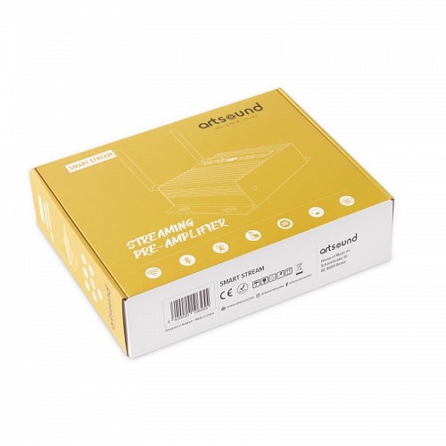 Artsound Smart Stream Multiroom Pre-Amp LAN-WiFi BT-USB-Airplay Optical
