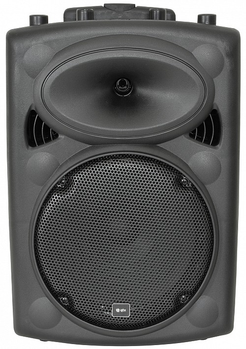 QTX QR10PA 10 Professional Portable Karaoke & PA Speaker with 1x Wireless Microphone, Bluetooth USB & FM 178.839UK