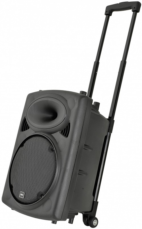 QTX QR10PA 10 Professional Portable Karaoke & PA Speaker with 1x Wireless Microphone, Bluetooth USB & FM 178.839UK
