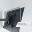 Vogels COMFORT TVM3623 TV Wall Mount 60x40 Turn 1 arm