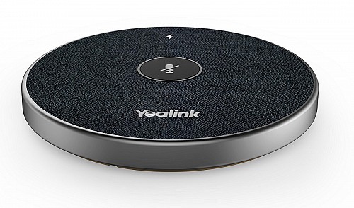 Yealink Conferencing Microphone Wireless Desktop 360 6m Voice Pickup for UVC84, MeetingBar, SmartVision40 VCM36-W