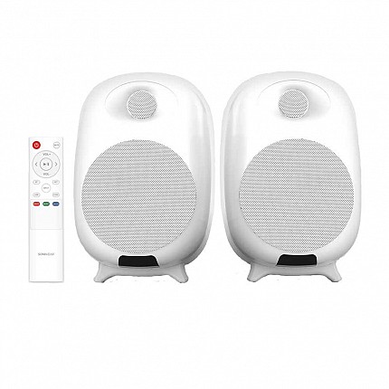 SonicGear StudioPod V-HD 2.0 Audio Speakers White