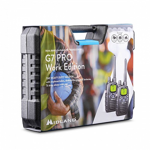 Midland Radio G-Series PMR G7 Pro Work Edition Valibox