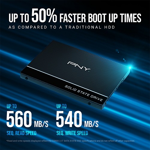 PNY SSD SATA III 500GB CS900