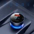 Baseus Digital Display Dual USB Car Charger 63W