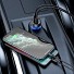 Baseus Digital Display Dual USB Car Charger 63W
