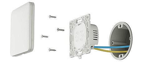 AJAX Automation Wall LightSwitch(1 Gang)