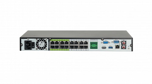 Dahua NVR 16ch 2HDD 320mbps H265+ NVR5216-16P-I/L