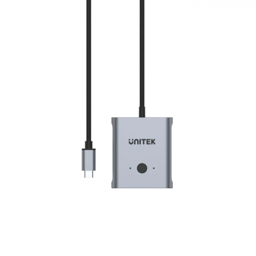 Unitek VC USB-C Splitter/Switch 4K 1-2 PD100W D1078A