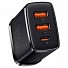 Baseus Charger Wall 30W USB-C/2xUSB-A UK Black