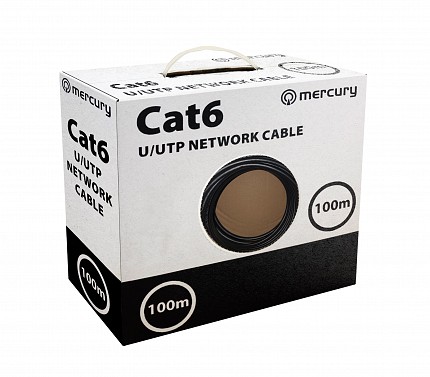 Mercury CAT6 Outdoor Cable CU UTP 100m 808.040UK
